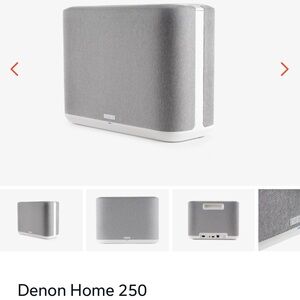 Denon 250 White Speaker